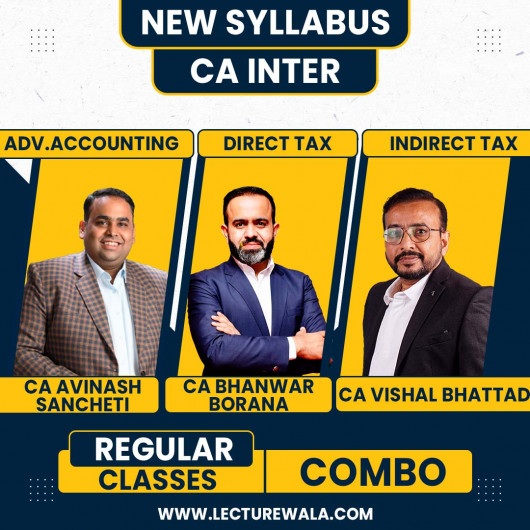 Navin Classes All Subject Combo Regular Classes For CA Inter : Google Drive Online Classes