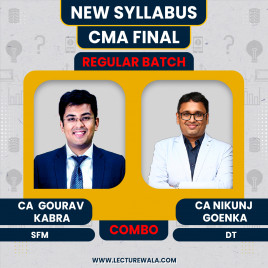 CMA Final Group 3 Regular Course By CA Gourav Kabra SFM Nikunj Goenka DT: Google Drive &amp; Pendrive