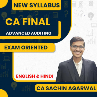 CA Sachin Agarwal Advanced Auditing Exam Oriented Batch For CA Final