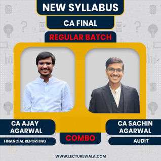  CA Ajay Agarwal FR & CA Sachin Agarwal AUDIT COMBO Regular Full Batch For CA Final