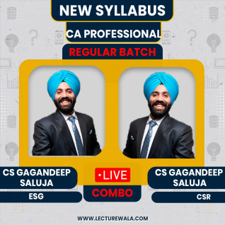 CS Professional Module - 1 Combo Regular Course New Syllabus By CS GD SALUJA : Online Classes