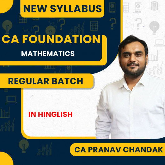 CA Pranav Chandak Mathematics Regular Online Classes For CA Foundation : Google Drive Classes CA Pranav Chandak Mathematics Regular Online Classes For CA Foundation : Google Drive Classes