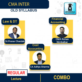 CMA Inter Group-1 All Subjects Combo Regular Batch Old Syllabus By Pranav Chandak Academy : Pen Drive Online Classes