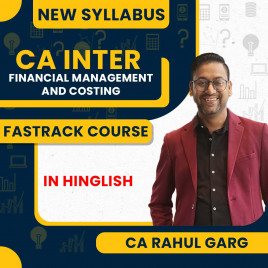 CA inter Cost And FM Fastrack Batch Combo By CA Rahul Garg 