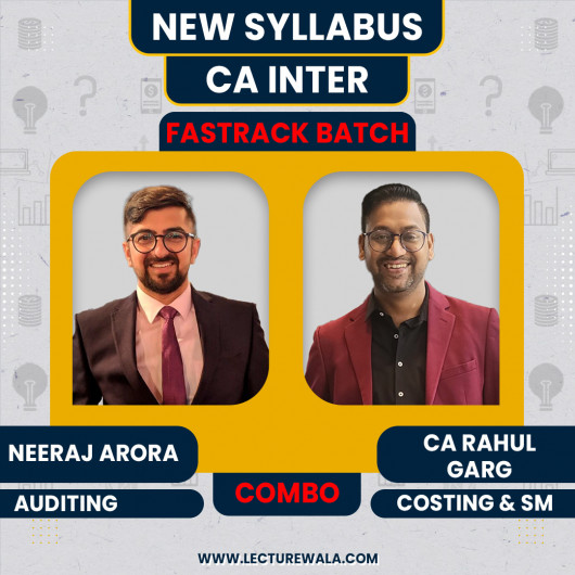 CA inter Costing + FM & Auditing Fastrack Batch Combo By CA Rahul Garg & Neeraj Arora Sir : Google Drive Classes CA inter Costing + FM & Auditing Fastrack Batch Combo By CA Rahul Garg & Neeraj Arora Sir : Google Drive Classes