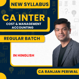 CA Ranjan Periwal Cost &amp; Management Accounting Combo Regular Batch For CA Inter