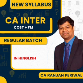 CA Ranjan Periwal COST &amp; FM Combo Regular Batch For CA Inter