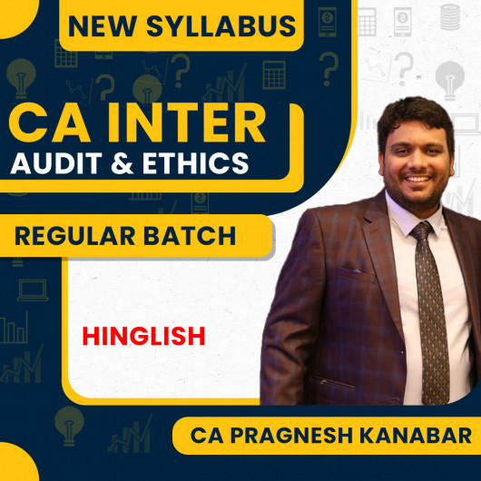 CA Pragnesh Kanabar Audit Regular Online classes For CA Inter : Google Drive Classes.