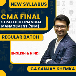 CA Sanjay Khemka Strategic Financial Management (SFM) Regular Online Classes For CMA Final : Google Drive Classes.