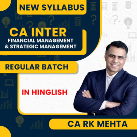CA Inter FM &amp; SM Regular Course New Syllabus By CA RK Mehta 