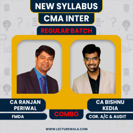CA Ranjan Periwal FMDA &amp; CA Bishnu Kedia Corporate A/C &amp; Audit Combo Regular Batch For CMA Inter