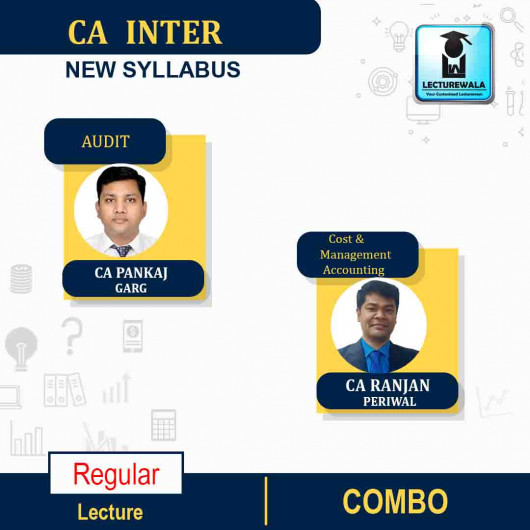 CA Inter Audit & Cost & Management Accounting New Syllabus by CA Pankaj Garg & CA Ranjan Periwal : Pen Drive / Online Classes CA Inter Audit & Cost & Management Accounting New Syllabus by CA Pankaj Garg & CA Ranjan Periwal : Pen Drive / Online Classes