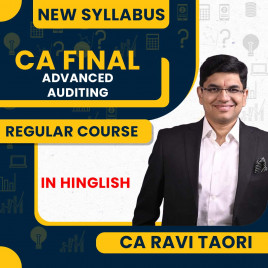 CA Ravi Taori New Syllabus Auditing and Ethics Regular Live Streaming Batch For CA Final
