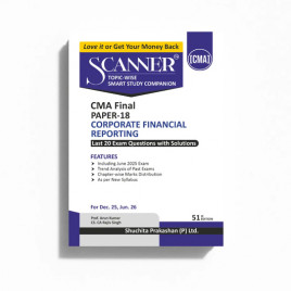 CMA Final Paper - 18 Corporate Financial Reporting Book : Study Material