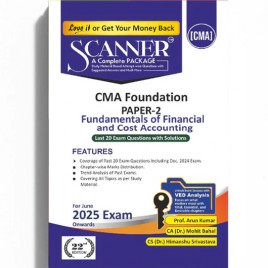CMA Foundation Of Financial And Cost Accounting Paper- 2 Complete Package : Hard Book