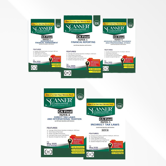 CA Final All Subject Combo Book Complete Package : Study Material 