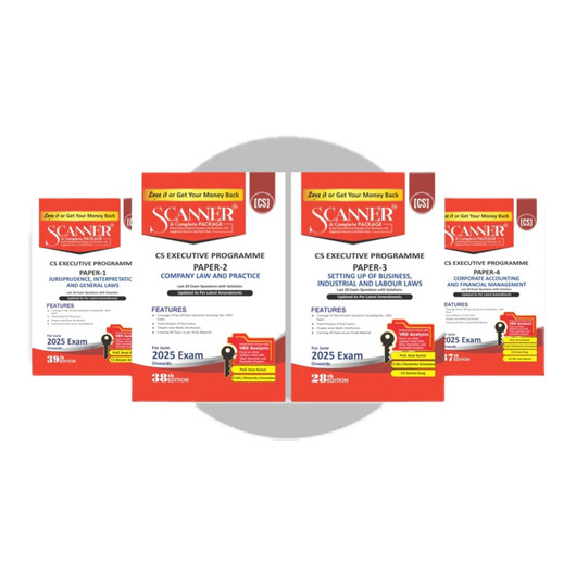 CS EXECUTIVE Group 1 Combo Complete Package Study Material 