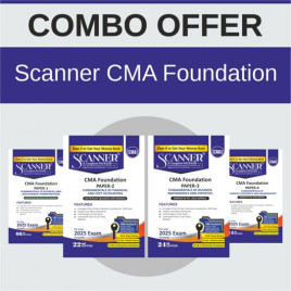 CMA Foundation All Subject Combo Complete Package Book : Study Material