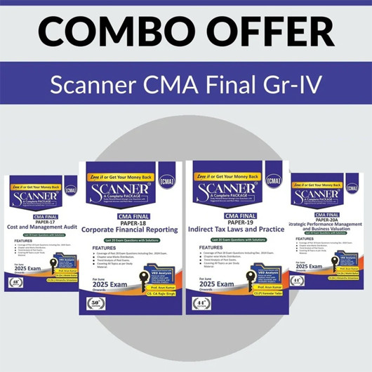 CMA FINAL All Subject Combo Group -4 Complete Package Book : Study Material CMA FINAL All Subject Combo Group -4 Complete Package Book : Study Material