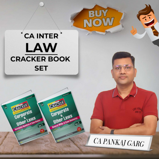 CA Pankaj Garg Corporate & Other Laws Cracker Book For CA Inter: Study Material