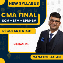 CA Satish Jalan SCM + SFM + SPM-BV Regular Classes For CMA Final Classes.