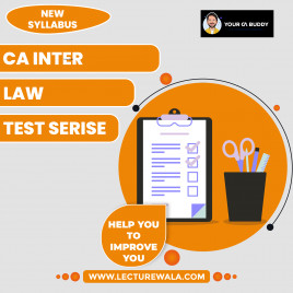 CA Inter Law Test Series By CA Shubham SInghal