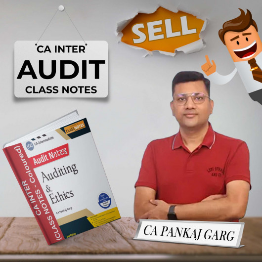 CA Pankaj Garg Auditing Class NOTES For CA Inter : Study Material