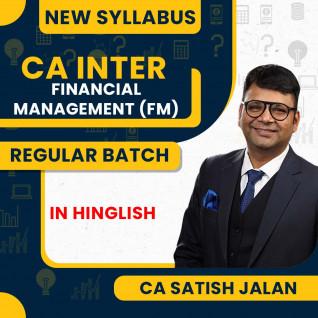 CA Satish Jalan Financial Management (FM) Regular Classes For CA Inter Online Classes