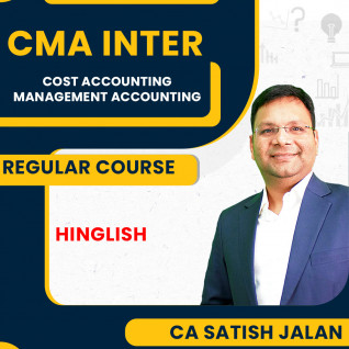 CMA Inter Cost & Management Accounting Regular Classes By CA Satish Jalan: Pen Drive / Online Classes