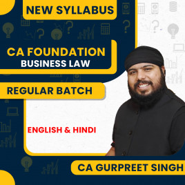 CA Foundation Manthan 2.0 Plus Live Batch Business law By CA Gurpreet Singh