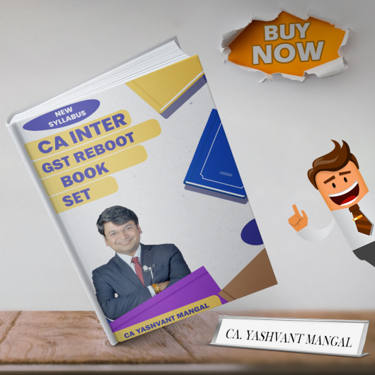 CA Inter Books Combo - GST Reboot Questionnaire Book & GST Reboot Summary Book By CA Yashvant Mangal 