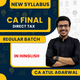 CA Atul Agarwal Direct Tax & International Tax Regular Full Course For CA Final