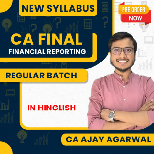 Pre-Booking: CA Ajay Agarwal Financial Reporting (FR) Regular Online Classes For CA Final: Google Drive Classes