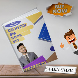 CA Amit Sharma SM Book For CA Inter: Study Material