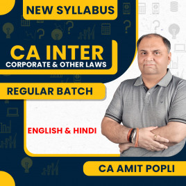 CA Amit Popli Corporate &amp; Other Laws Regular Online Classes For CA Inter: Google Drive Classes