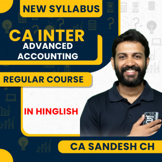 CA Sandesh ch Advanced Accounts Regular Online Classes For CA Inter