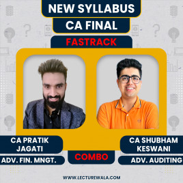 CA Pratik Jagati AFM &amp; Shubham Keshwani Audit Fastrack Batch For CA Final