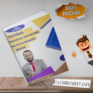CA Chiranjeev Jain Financial Reporting IND AS SAARANSH Book 6th Edition For CA Final Online Study Material