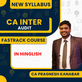 CA Pragnesh Kanabar Audit Fastrack Online Classes For CA Inter : Google Drive Classes.