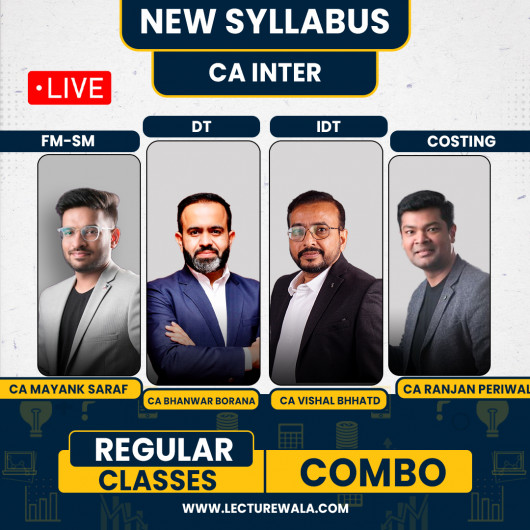 CSEET New Syllabus All Subjects Combo Regular Classes By CA Yashvardhan Saboo and CA Ruchika Saboo : Online Classes