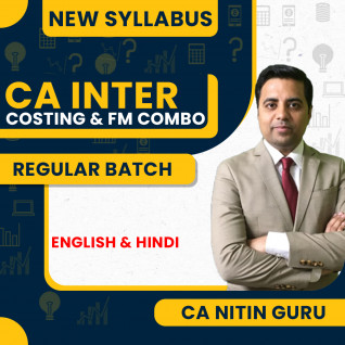 CA Nitin Guru Costing & Financial Management Regular Batch For CA Inter