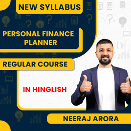Be Your Own Personal Finance Planner by Neeraj Arora Online Classes