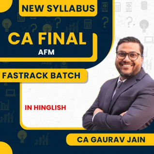 CA Gaurav Jain AFM Fastrack Batch For CA Final : Online Classes