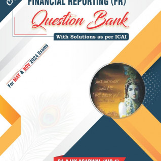 CA Ajay Agarwal Financial Reporting Question Book & Concept Book Combo For CA Final: Study Material
