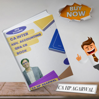 CA HP Agarwal Advanced Accounting Question Book & Concept Book For CA Inter : Study Material