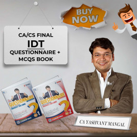 CA Yashvant Mangal 13th Revised Edition Questionnaire + MCQs Book Indirect Tax laws For CA/CS/CMA Final