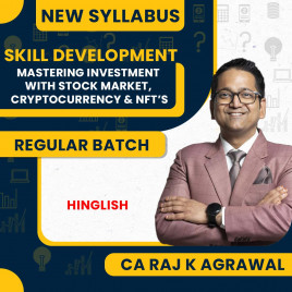 CA RAJ K AGRAWAL Mastering Investment with Stock Market, Cryptocurrency &amp; NFT’s Skill Development Course : Pen Drive / Online Classes