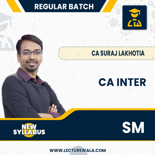 CA Suraj Lakhotia Strategic Management In English Regular Online Classes For CA Inter: Online Classes CA Suraj Lakhotia Strategic Management In English Regular Online Classes For CA Inter: Online Classes