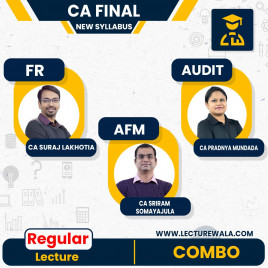Indigolearn FR, Audit, &amp; AFM Regular Batch In English For CA Final : Online Classes