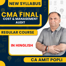 CA Amit Popli Cost &amp; Management Audit Regular Batch For CMA Final